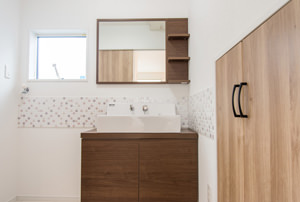 洗面化粧台写真